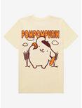 Sanrio Pompompurin Baguette Tonal Woman's T-Shirt - BoxLunch Exclusive, LIGHT YELLOW, alternate