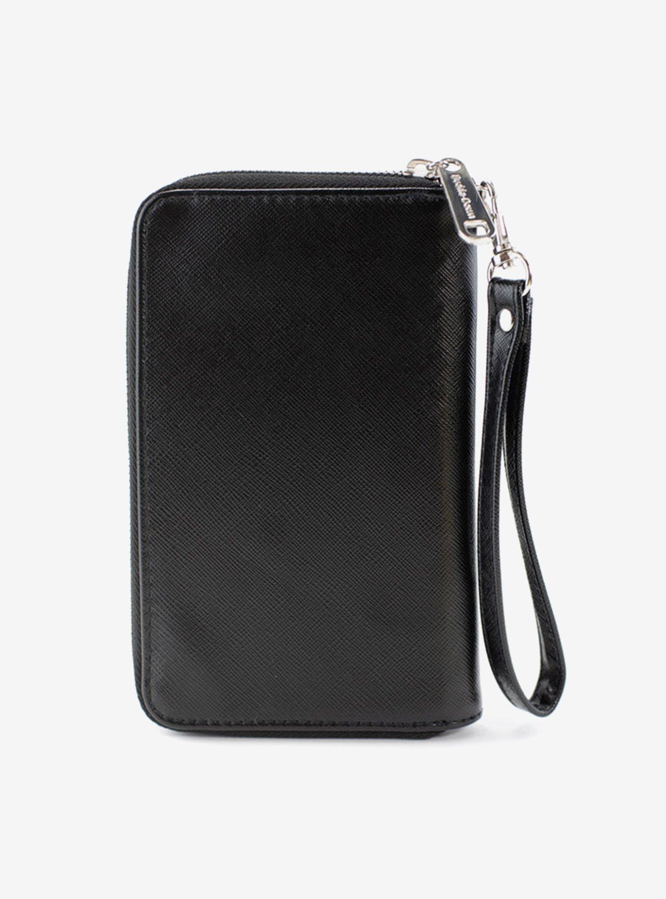 Disney Mickey Mouse Smiling Zip Wallet, , alternate