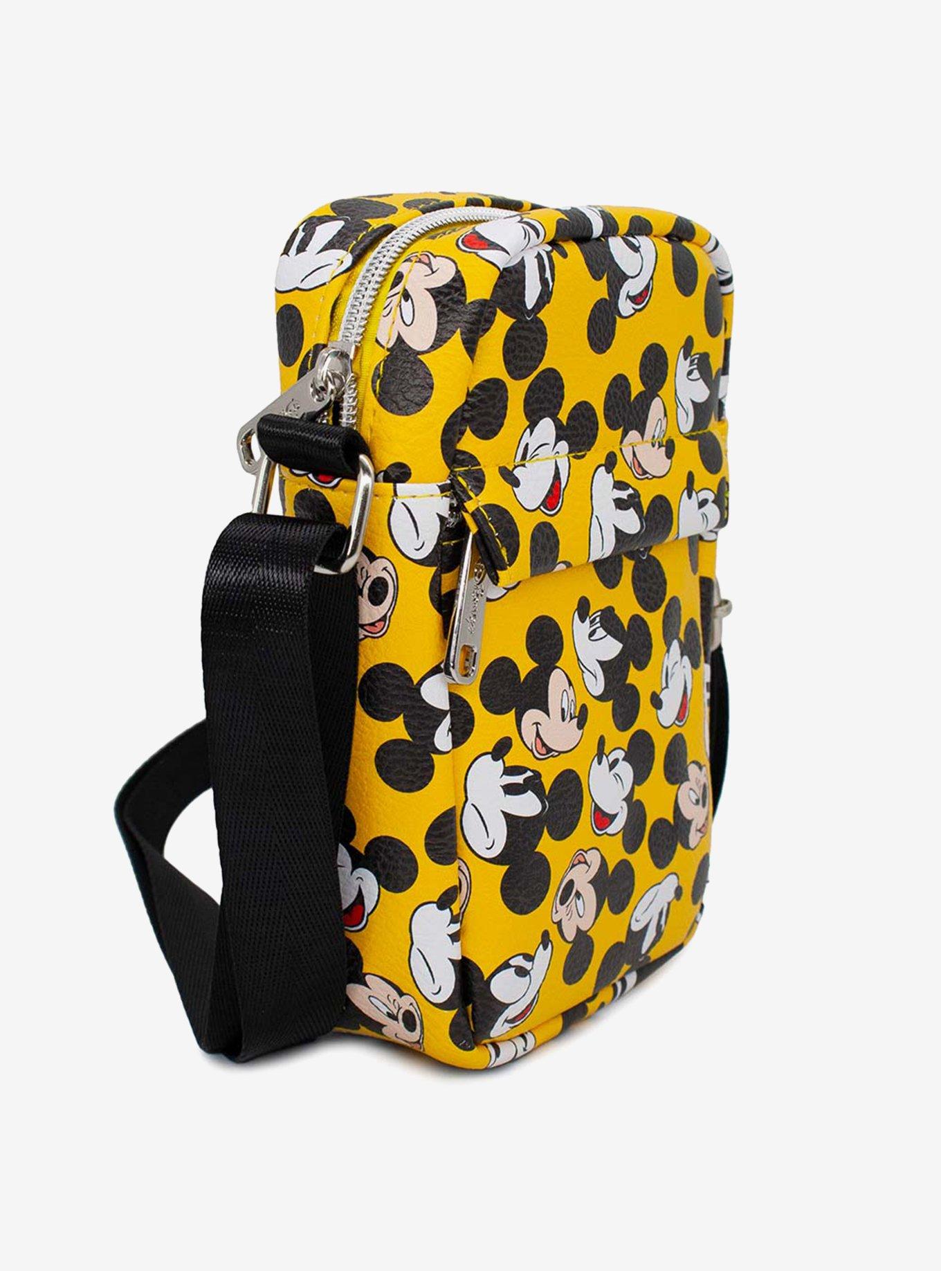 Disney Mickey Mouse Through the Years Vegan Leather Crossbody Bag, , alternate