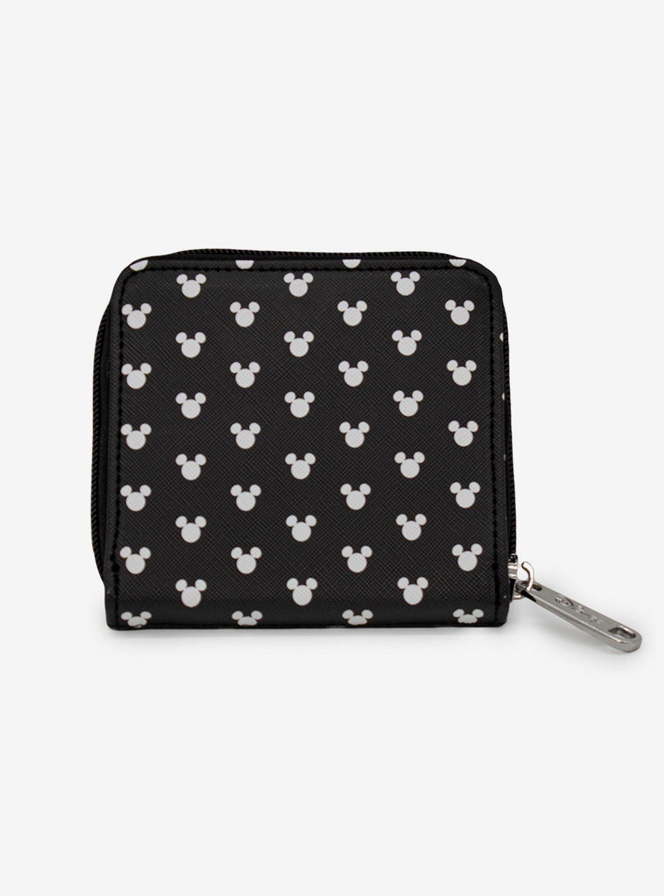 Disney Mickey Mouse Monogram Zip Wallet, , alternate