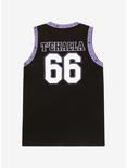 Marvel Black Panther Wakanda Forever Basketball Jersey, BLACK, alternate