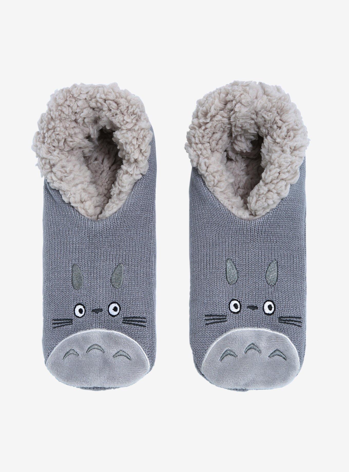Studio Ghibli My Neighbor Totoro Character Slipper Socks - BoxLunch Exclusive, , alternate