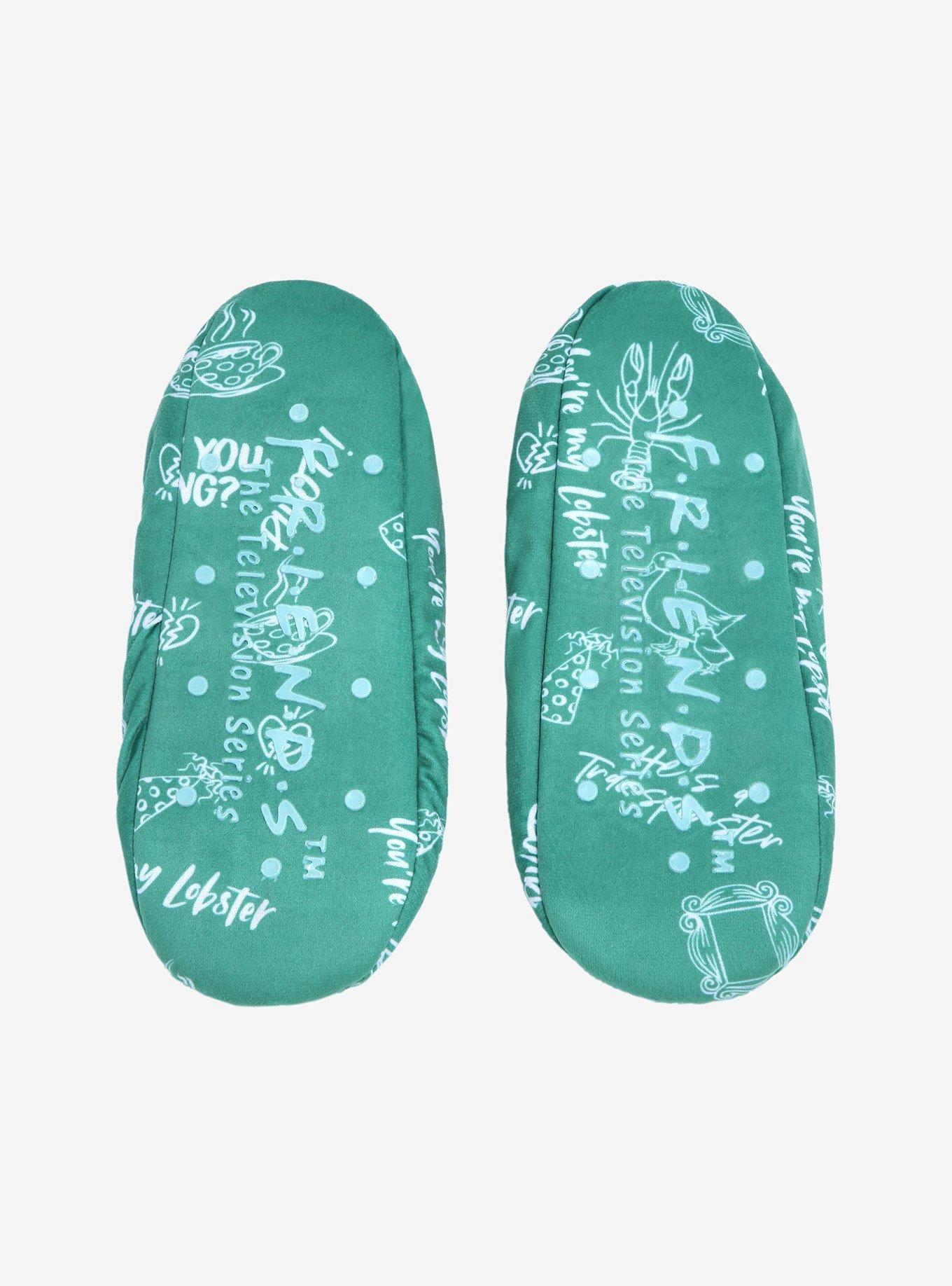 Friends Central Perk Logo Slipper Socks - BoxLunch Exclusive, , alternate