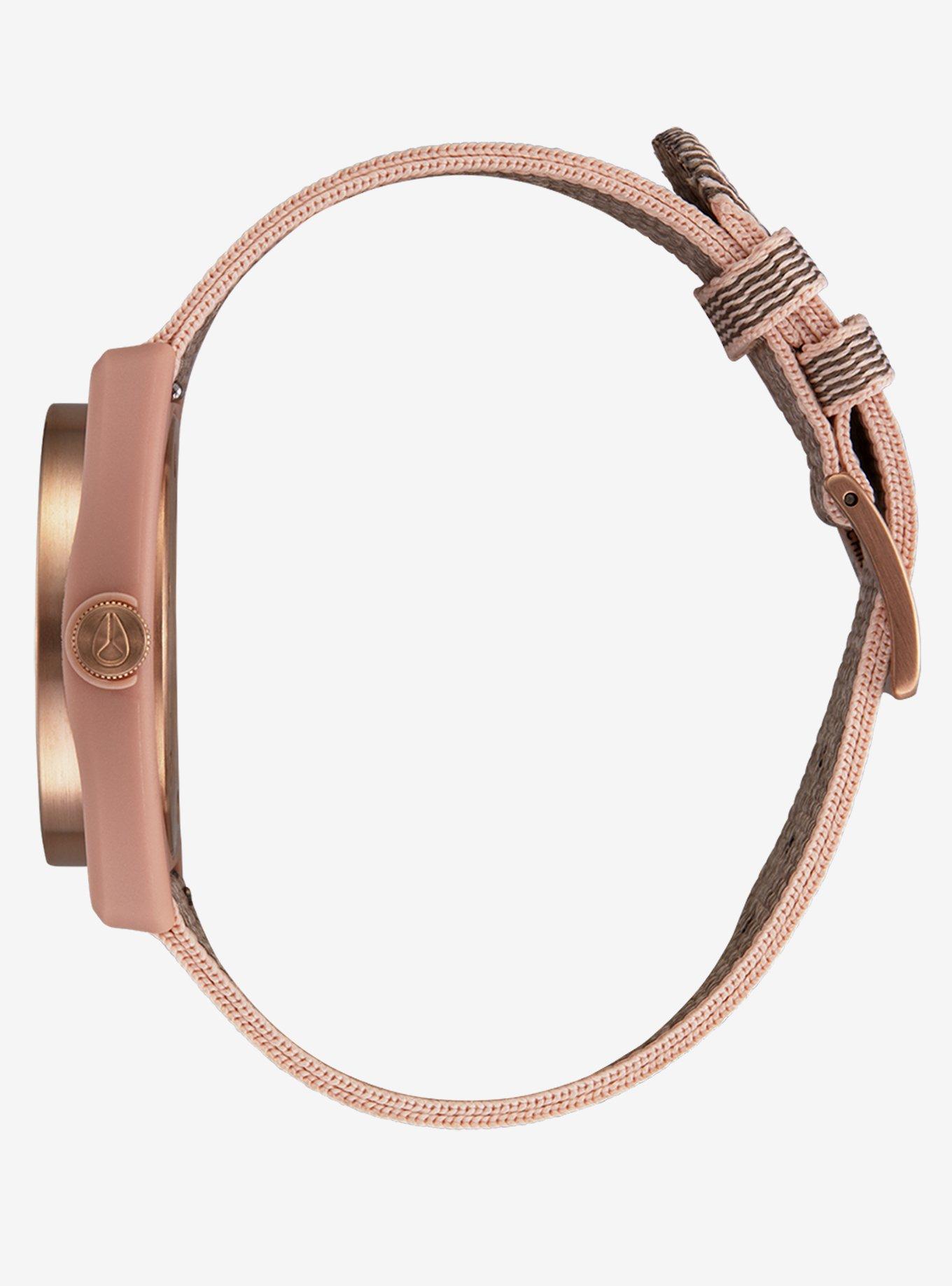 Nixon Light-Wave Light Pink Rose Gold Watch, , hi-res