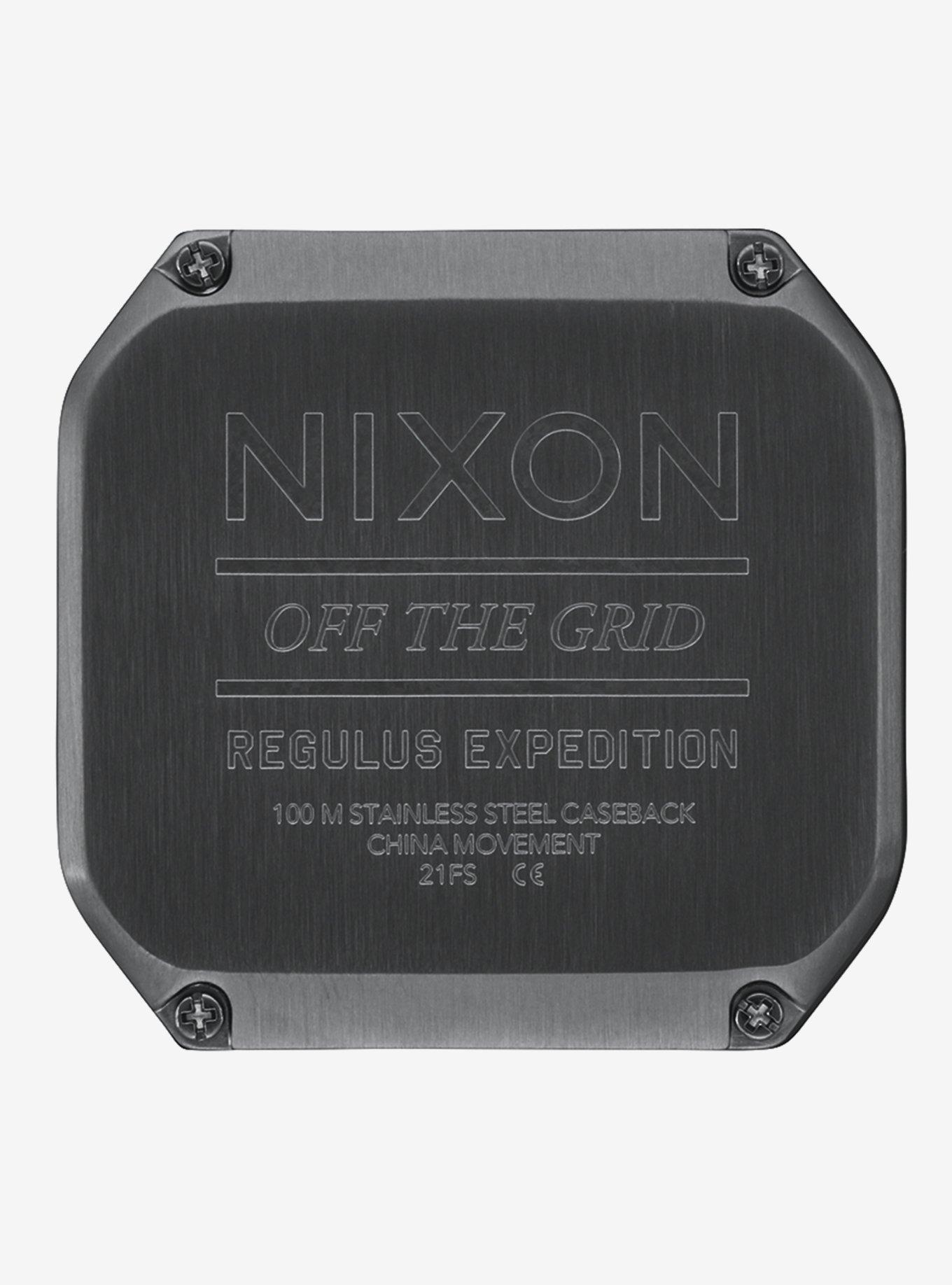 Nixon Regulus Expedition Gunmetal Surplus Watch, , alternate