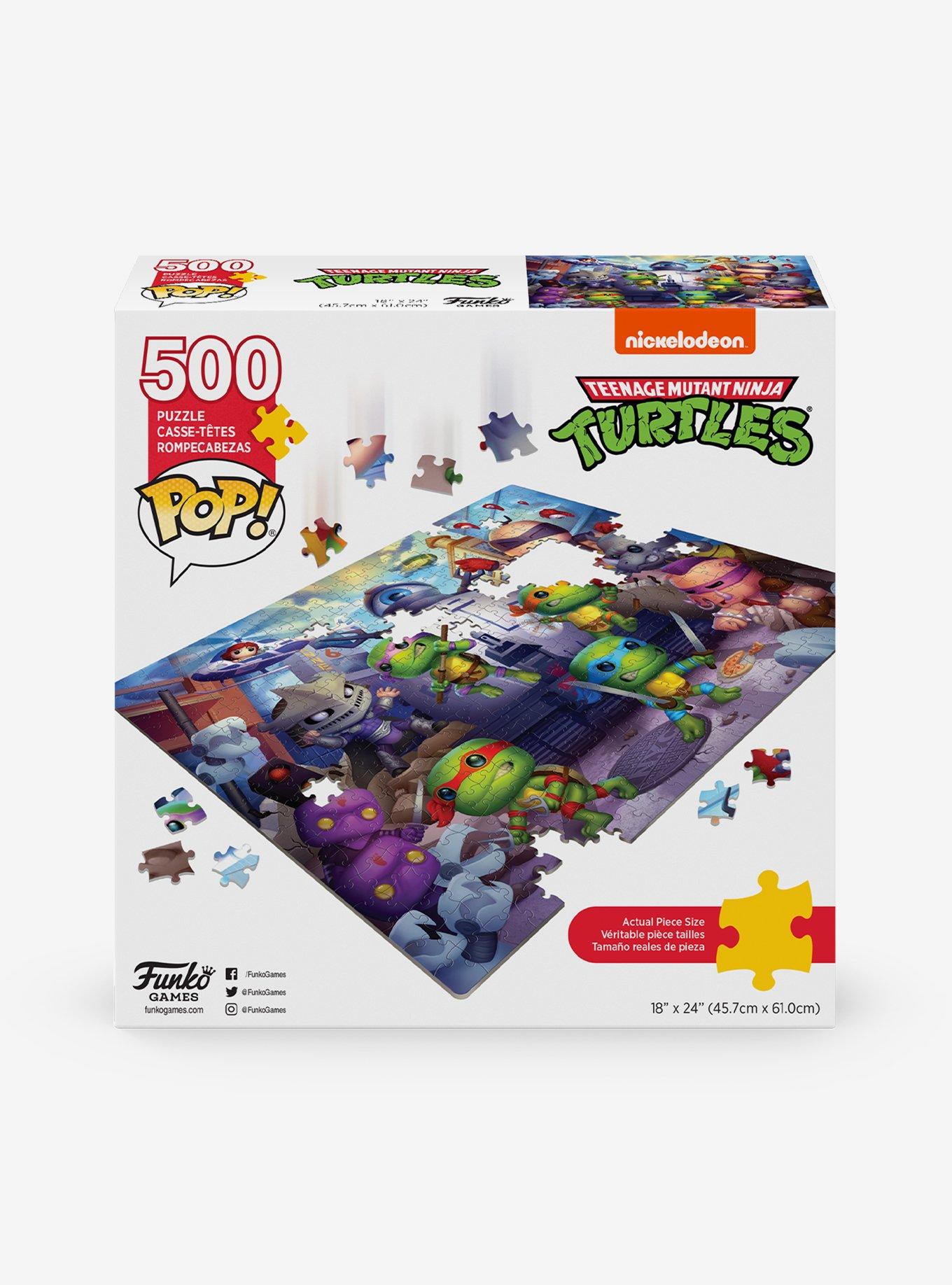 Funko Pop! Teenage Mutant Ninja Turtles Scenic Group Portrait 500-Piece Puzzle, , alternate
