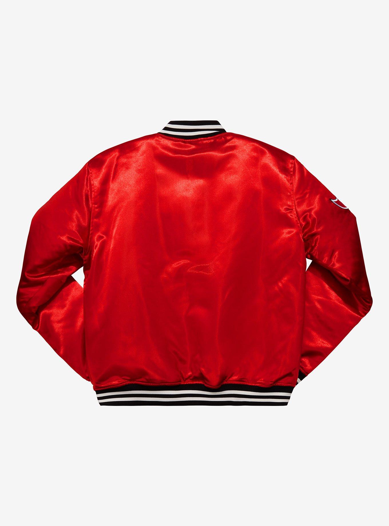 Naruto Shippuden Akatsuki Bomber Jacket - BoxLunch Exclusive, RED, alternate