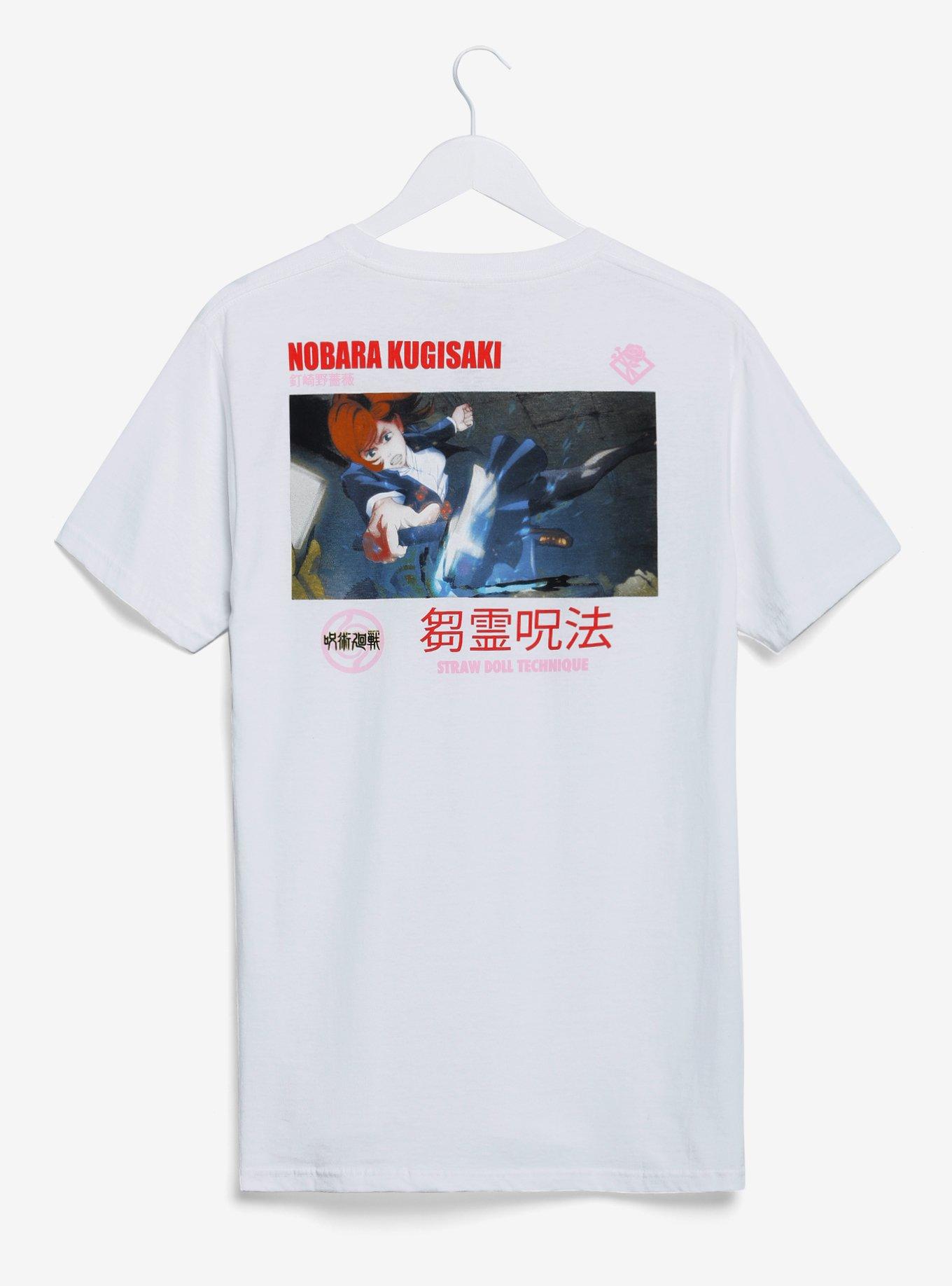 Jujutsu Kaisen Nobara Kugisaki Scene Print T-Shirt - BoxLunch Exclusive, OFF WHITE, alternate