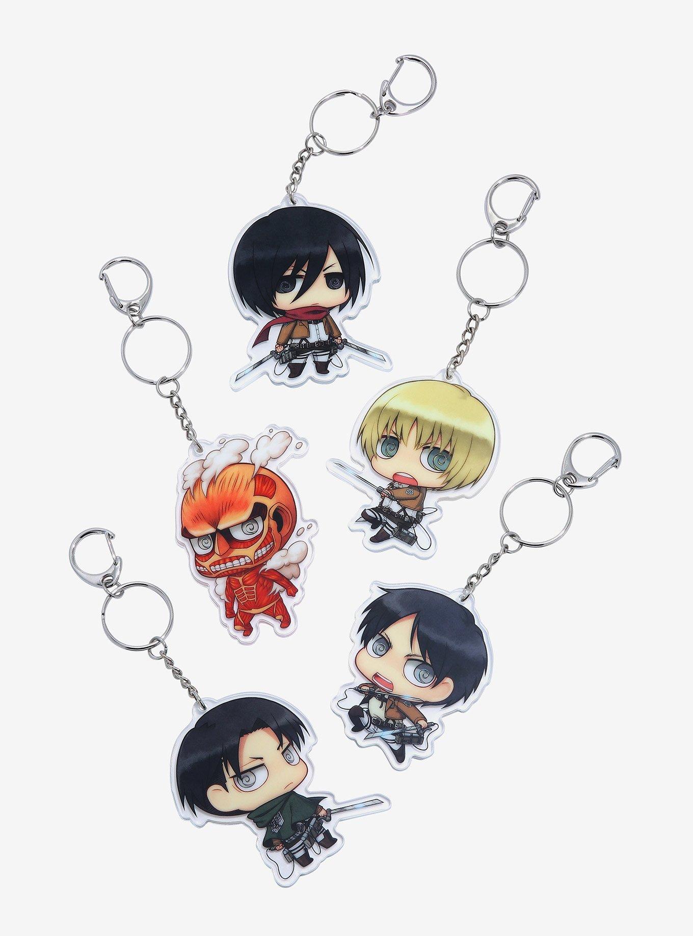 Attack On Titan Chibi Blind Bag Key Chain, , alternate