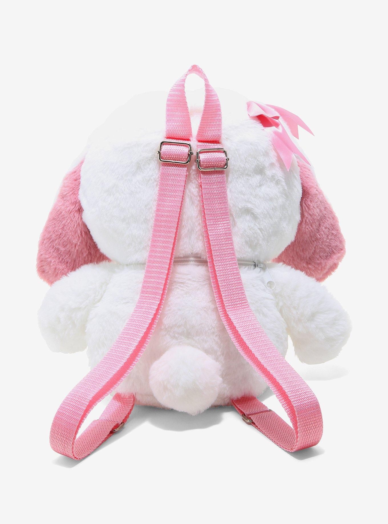 Kawaii Bunny Plush Backpack, , alternate