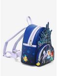 Loungefly Disney The Little Mermaid Glow-In-The-Dark Lair Mini Backpack, , alternate