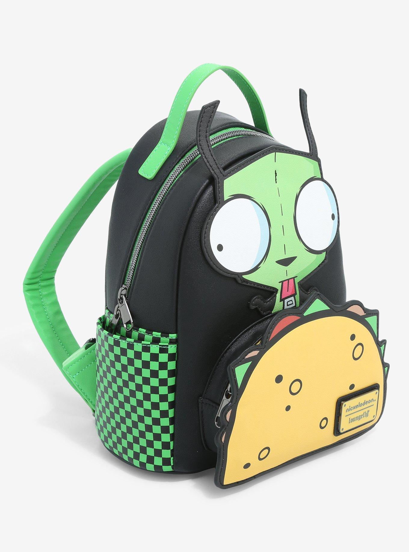 Loungefly Invader Zim GIR Taco Mini Backpack, , alternate