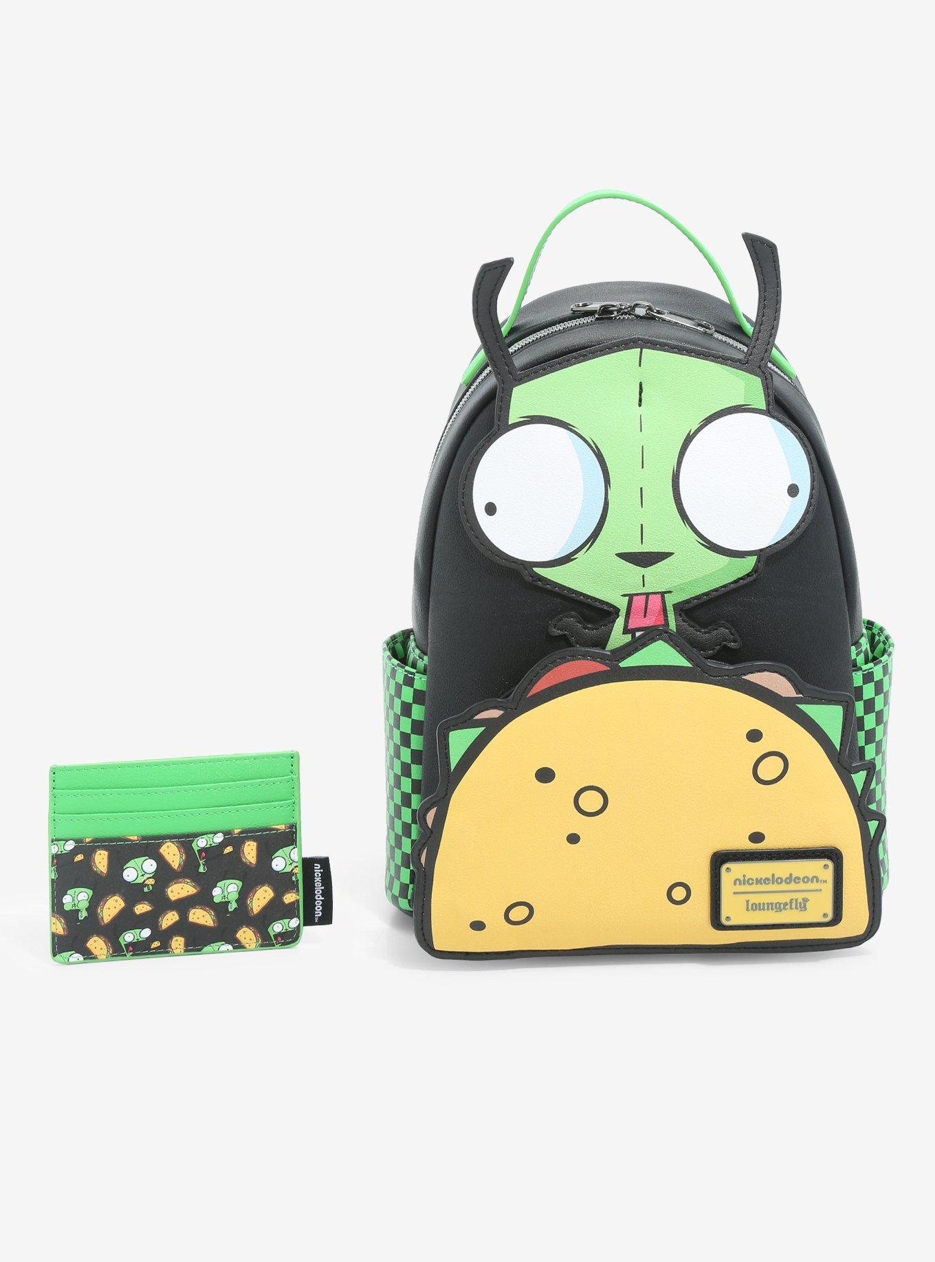 Loungefly Invader Zim GIR Taco Mini Backpack, , alternate