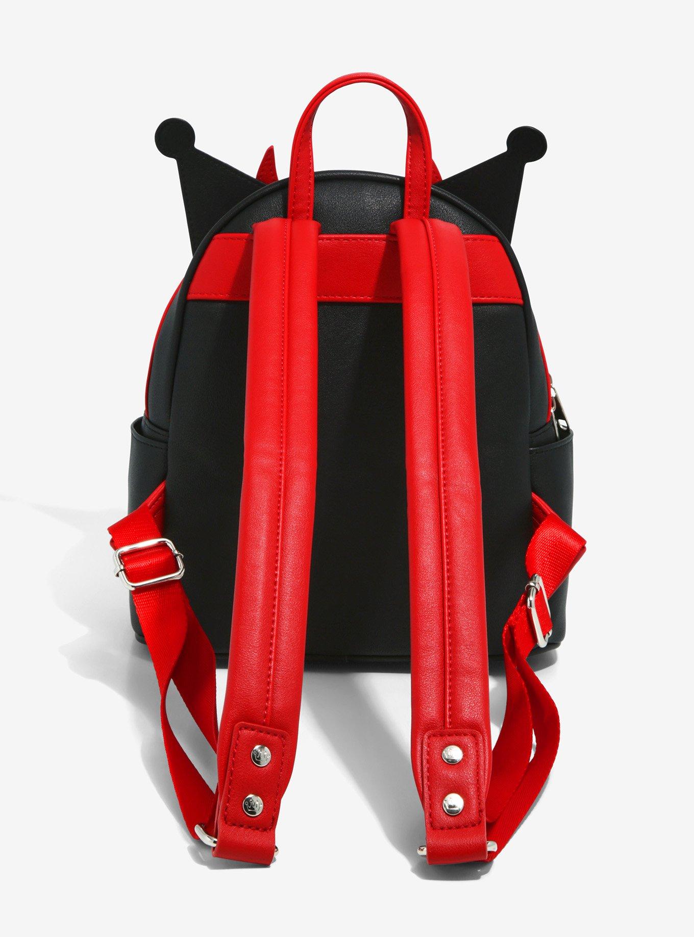 Loungefly Sanrio Kuromi Devil Mini Backpack 2022 HT Expo Exclusive, , alternate