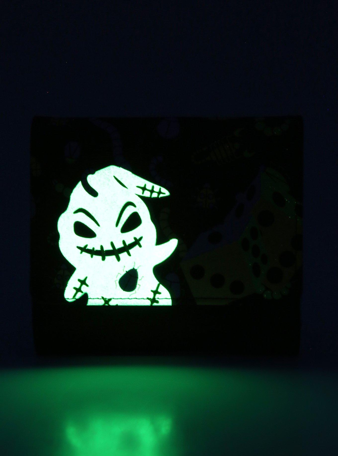 Her Universe The Nightmare Before Christmas Glow-In-The-Dark Oogie Boogie Dice Mini Flap Wallet, , alternate