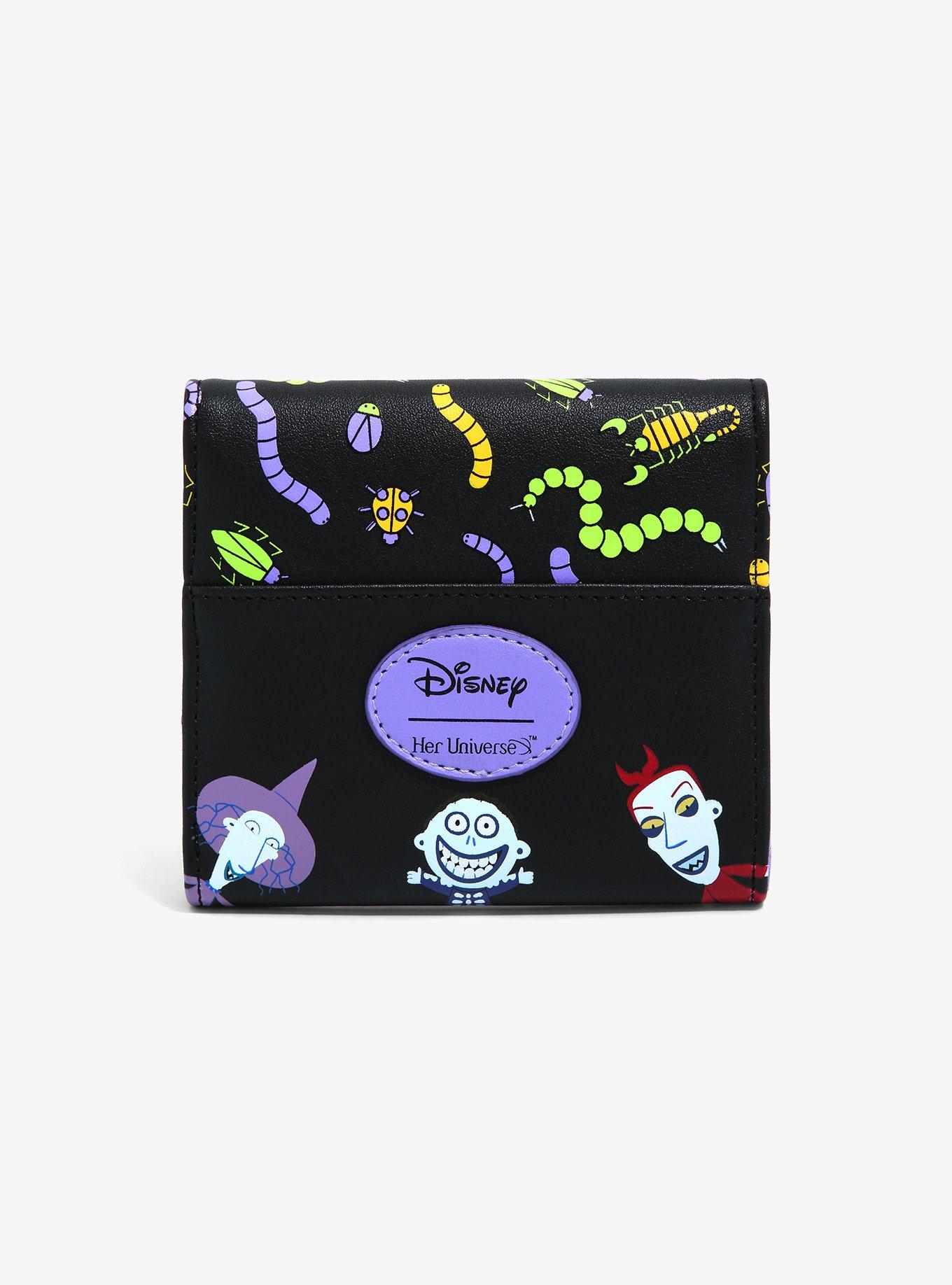 Her Universe The Nightmare Before Christmas Glow-In-The-Dark Oogie Boogie Dice Mini Flap Wallet, , alternate