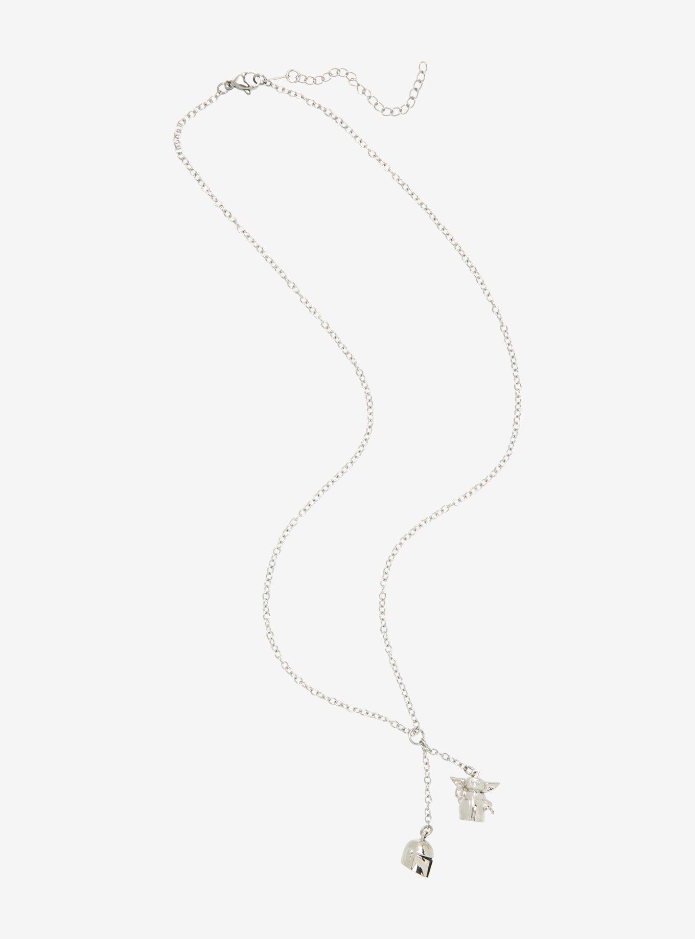 Her Universe Star Wars The Mandalorian Duo Necklace, , hi-res