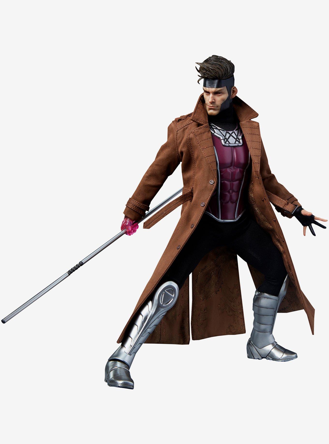 Marvel X-men Gambit Deluxe Sixth Scale Figure By Sideshow Collectibles, , hi-res