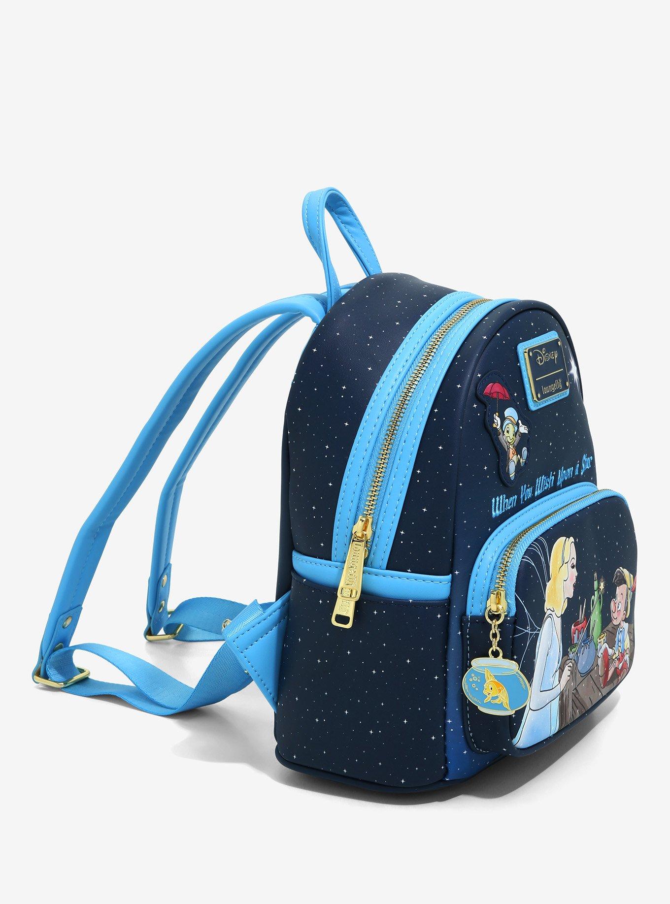 Loungefly Disney Pinocchio When You Wish Upon a Star Mini Backpack - BoxLunch Exclusive, , alternate