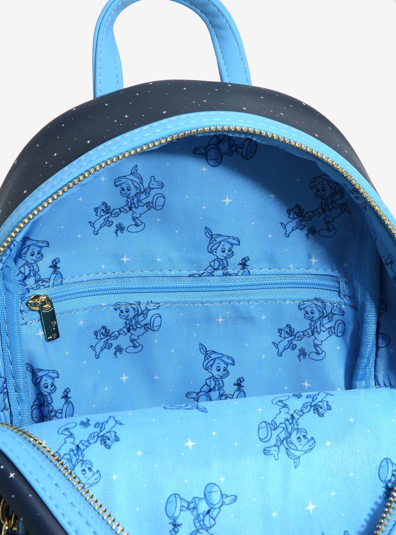Loungefly Disney Pinocchio When You Wish Upon a Star Mini Backpack - BoxLunch Exclusive, , alternate
