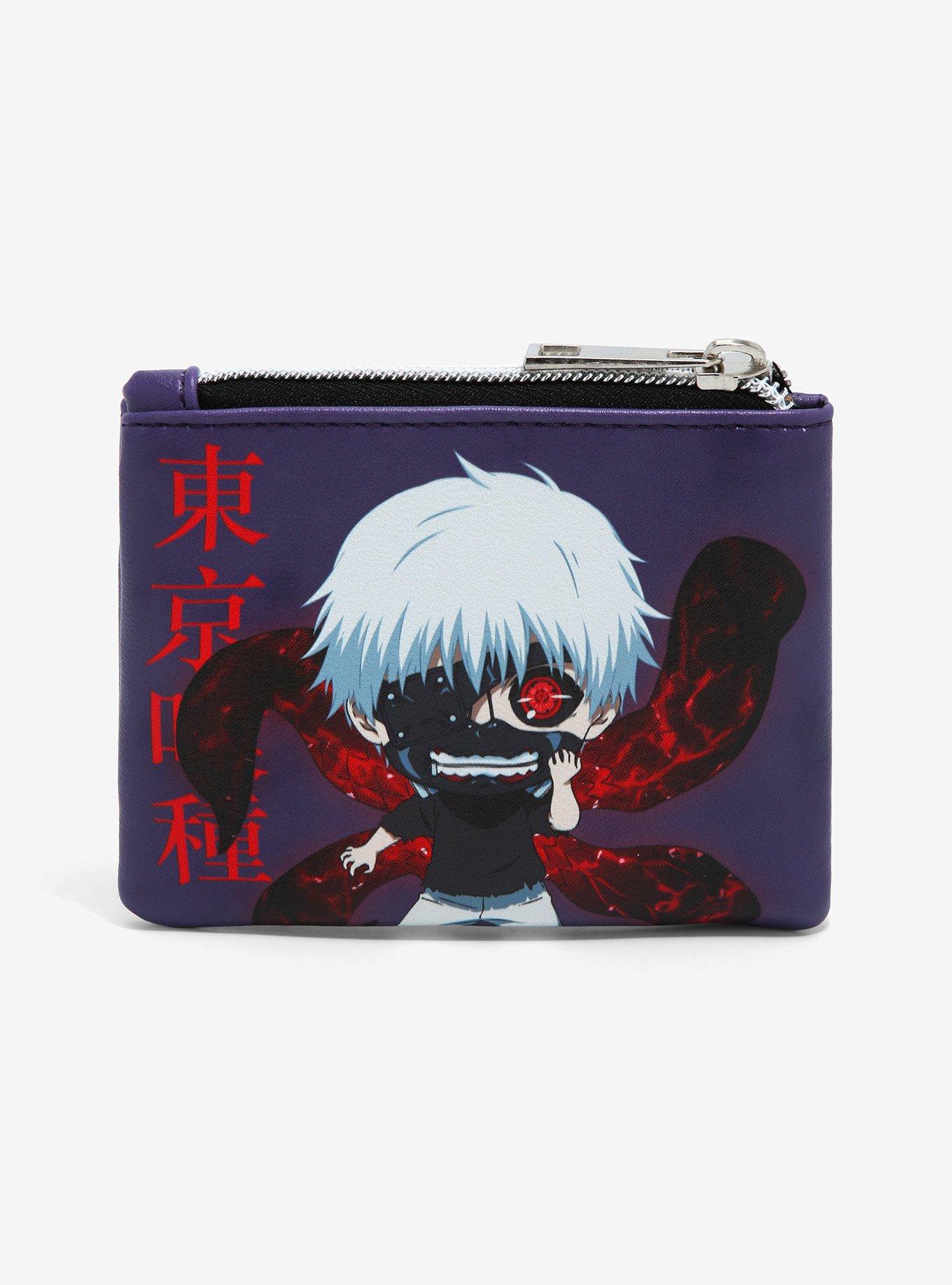 Tokyo Ghoul Ken & Hide Chibi Portraits Coin Purse - BoxLunch Exclusive, , alternate