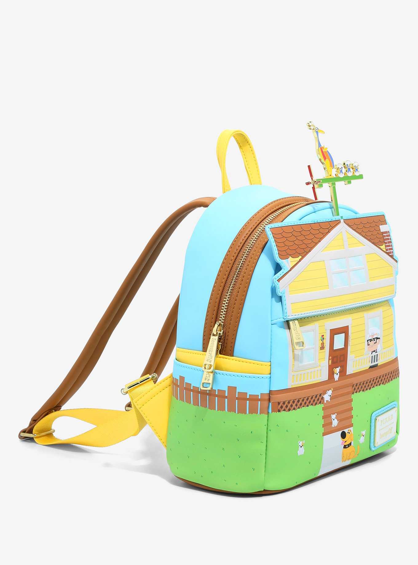 Loungefly Disney Pixar Up House & Characters Mini Backpack - BoxLunch Exclusive, , hi-res