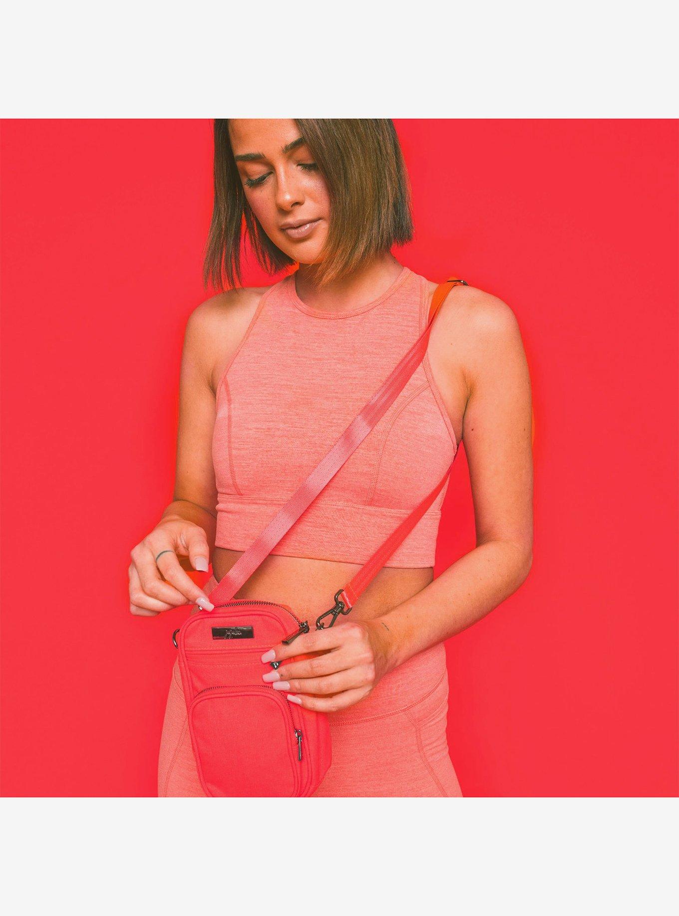 JuJuBe Mini Helix Neon Coral Bag, , alternate