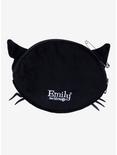 Emily The Strange Cat Figural Makeup Bag, , alternate