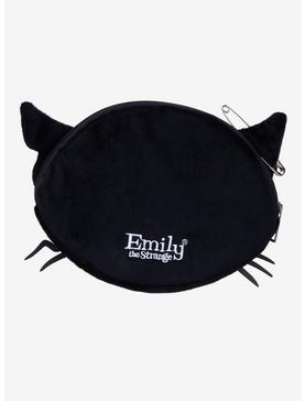 Emily The Strange Cat Figural Makeup Bag, , hi-res