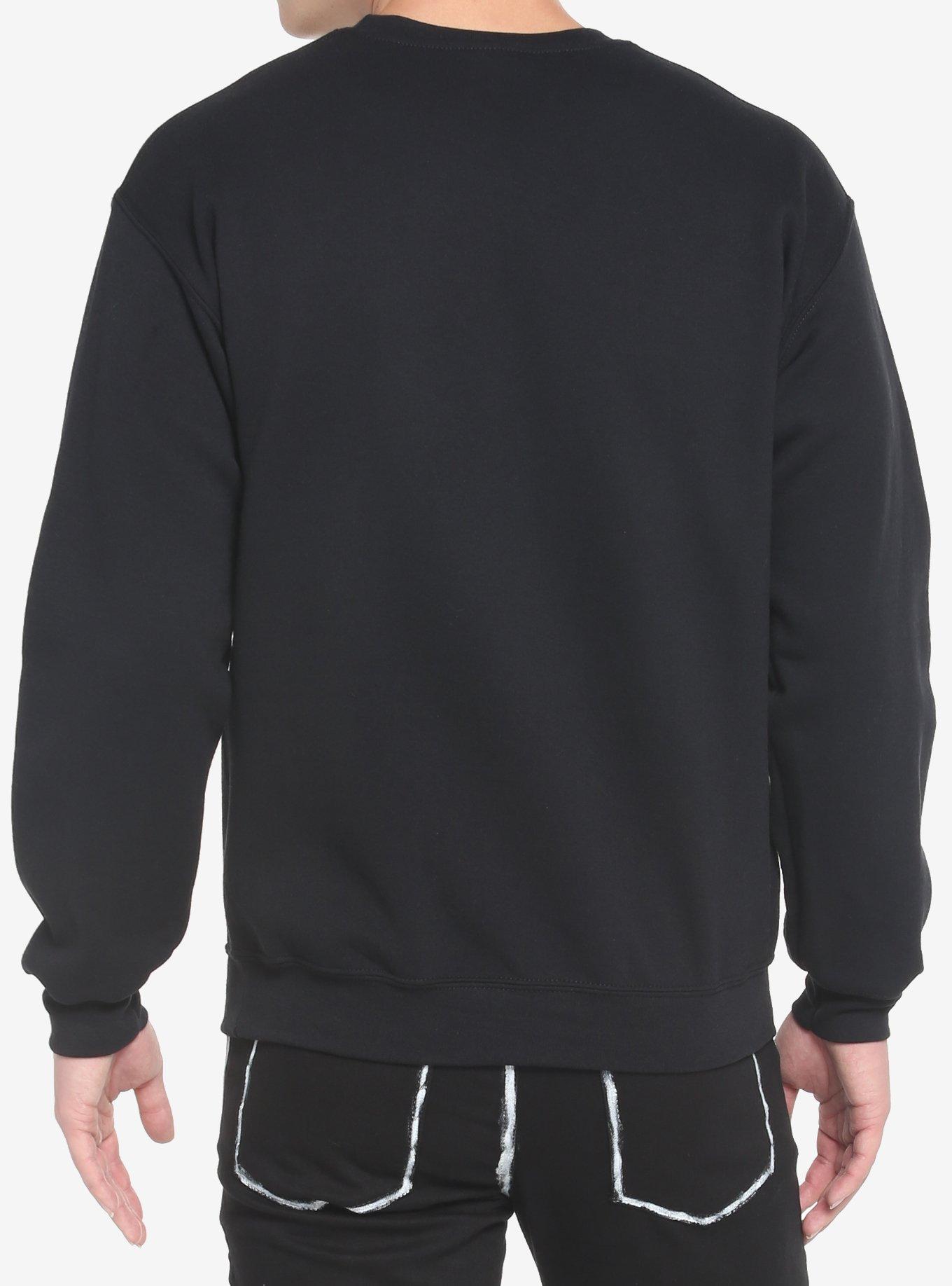 Edward Scissorhands Portrait Sweatshirt, BLACK, alternate