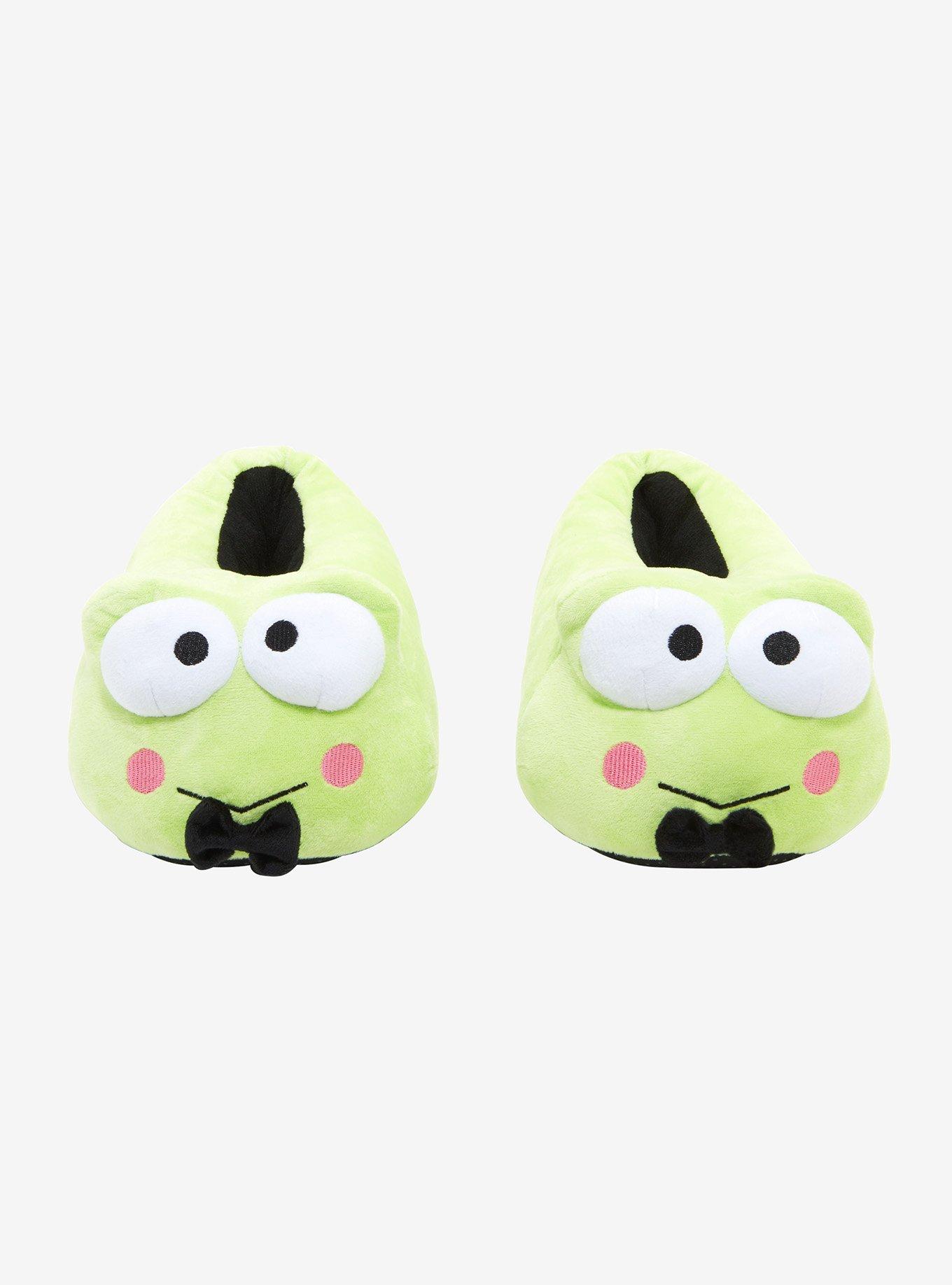Keroppi Plush Slippers, MULTI, alternate