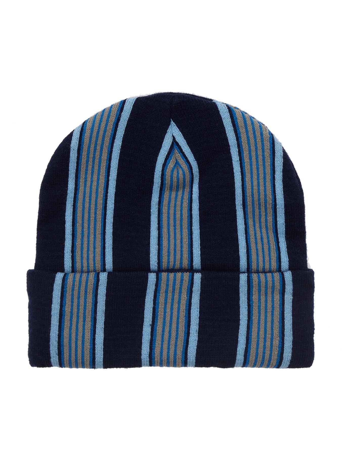 Harry Potter Ravenclaw Striped Cuff Beanie, , alternate