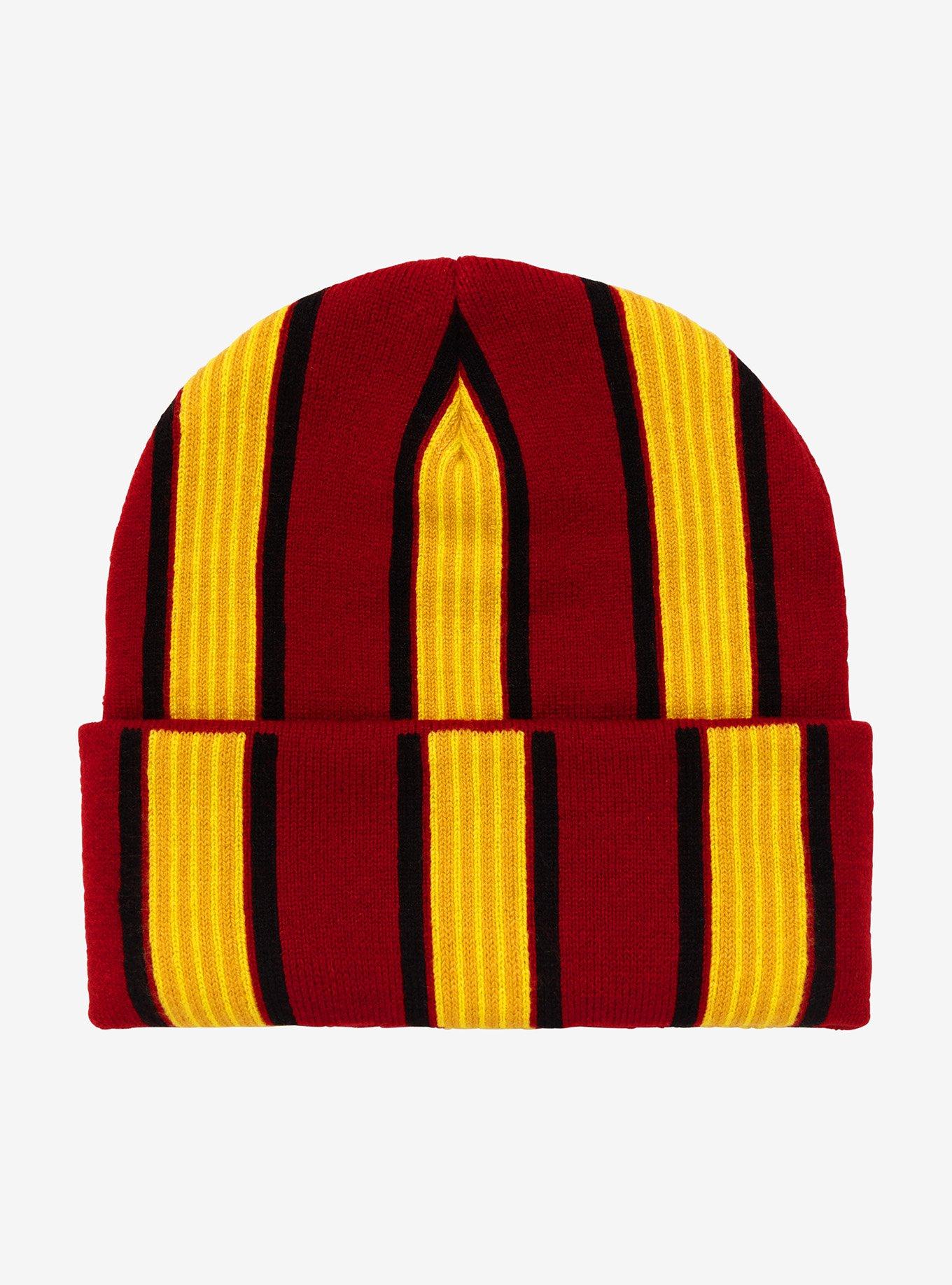 Harry Potter Gryffindor Striped Beanie, , hi-res