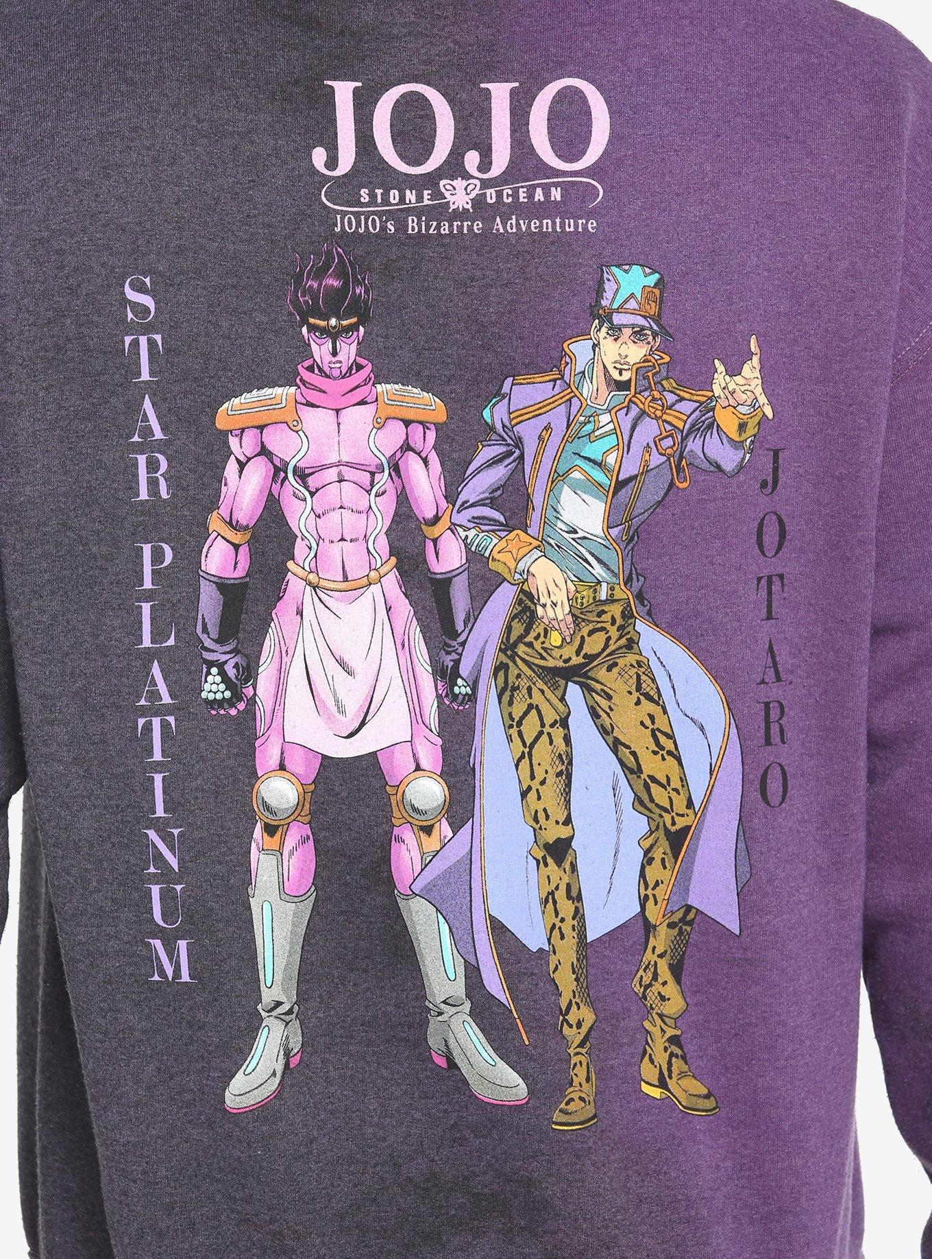 JoJo's Bizarre Adventure: Stone Ocean Duo Split Hoodie, MULTI, alternate