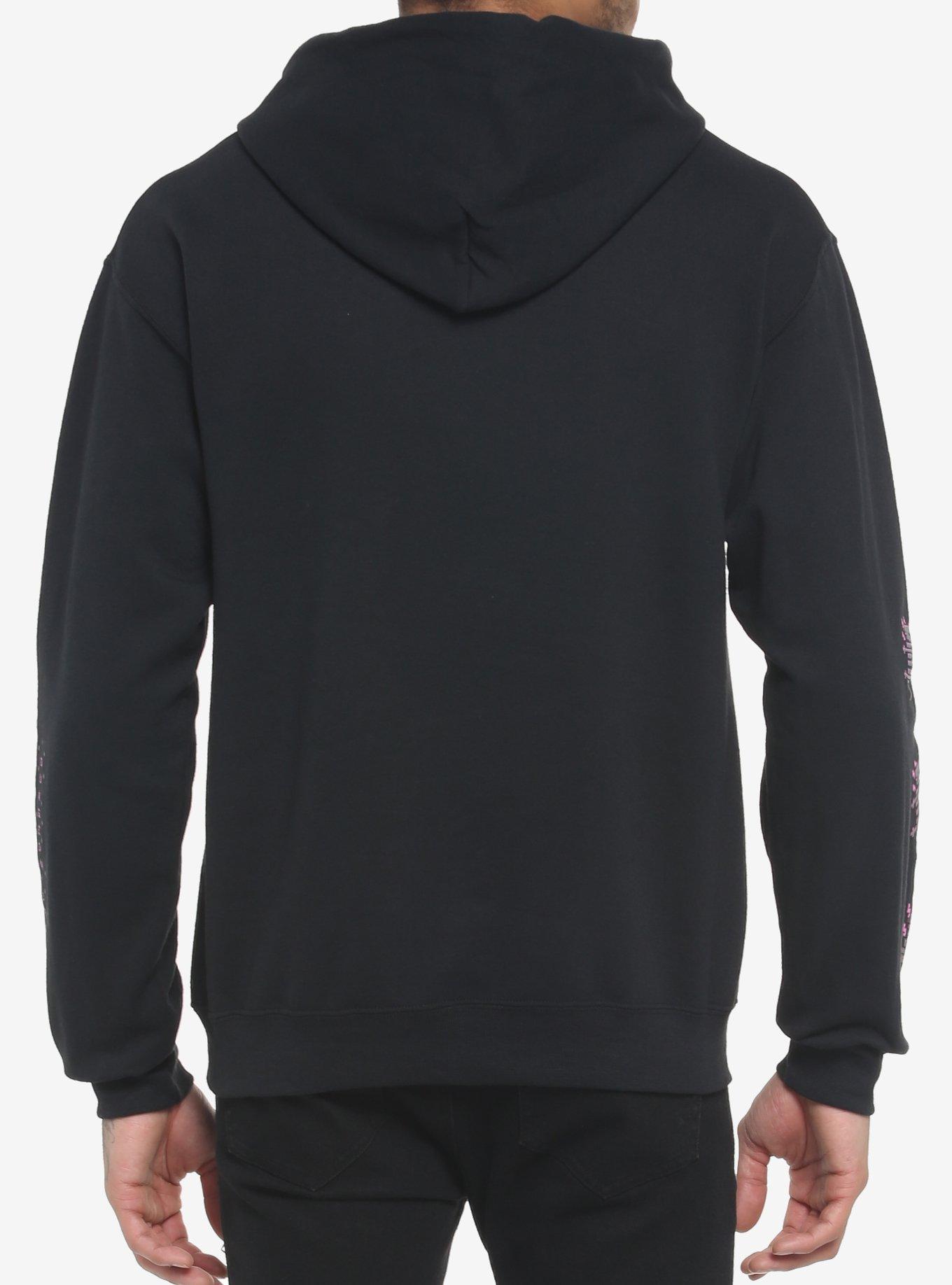 Minecraft Axolotl Skeleton Hoodie, BLACK, alternate