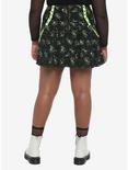 Invader Zim Chain Grid Pleated Skirt Plus Size, MULTI, alternate