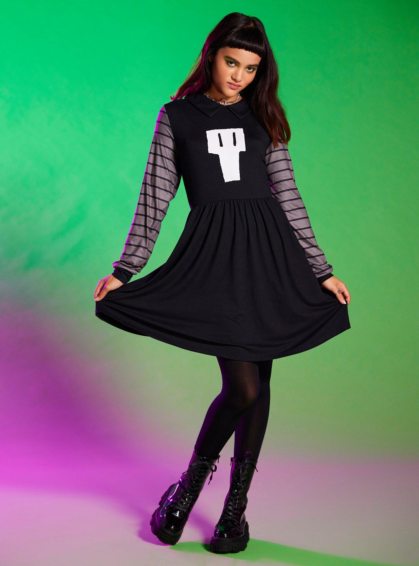 Invader Zim Gaz Cosplay Dress, MULTI, alternate