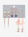 Pretty Guardian Sailor Moon Floral Icons Earring Set - BoxLunch Exclusive , , alternate