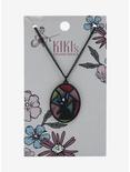 Studio Ghibli Kiki’s Delivery Service Jiji Stained Glass Necklace - BoxLunch Exclusive , , alternate