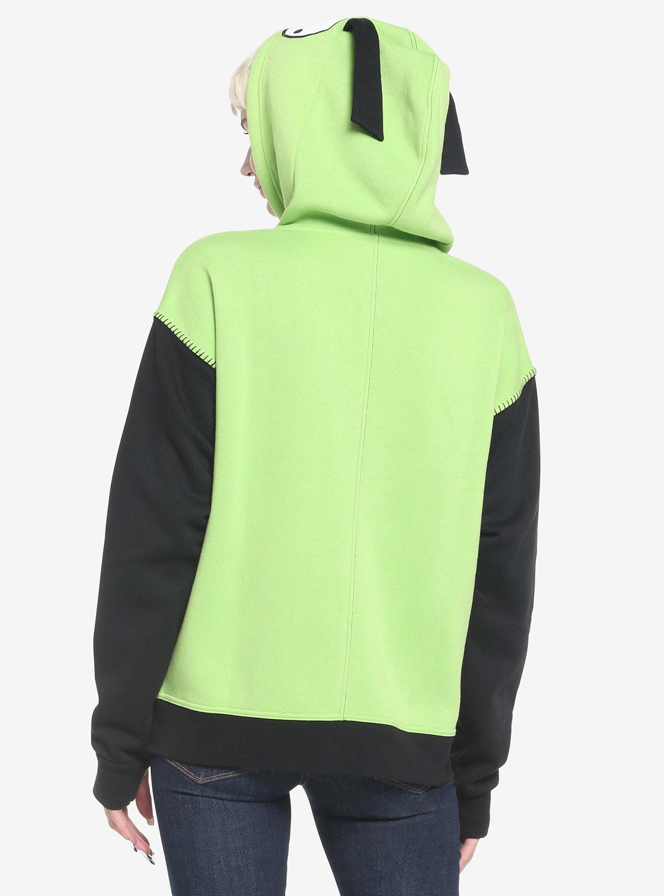 Invader Zim GIR Cosplay Girls Hoodie, MULTI, alternate