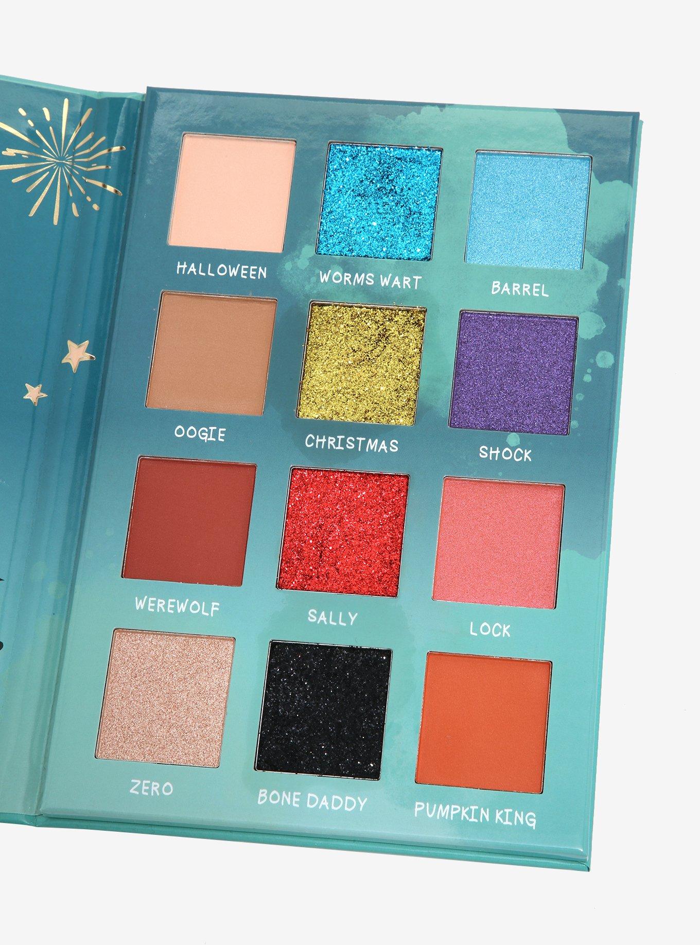 Disney The Nightmare Before Christmas Jack Skellington & Sally Forever & Always Eyeshadow Palette - BoxLunch Exclusive , , alternate