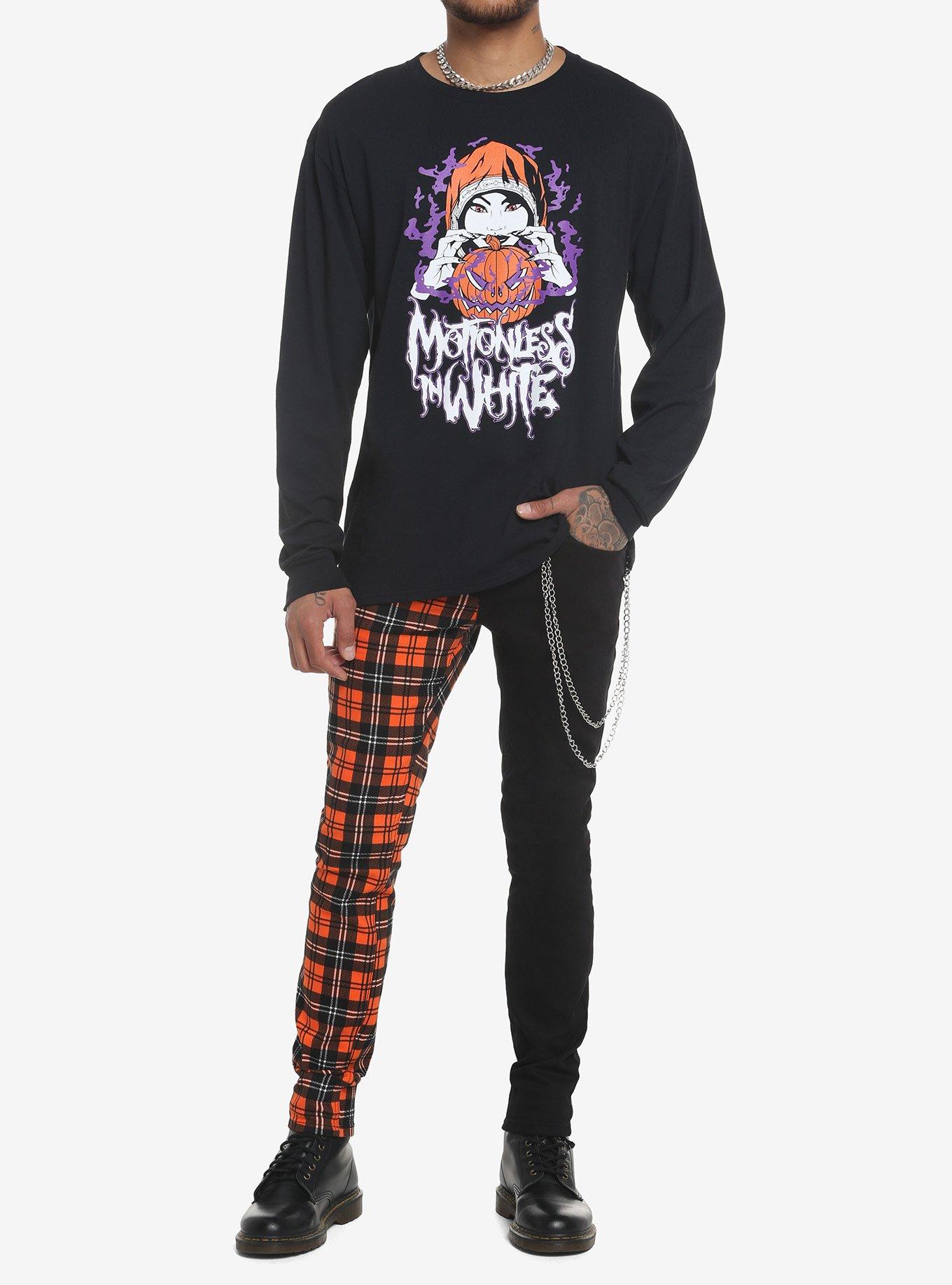 Motionless In White Witch Long-Sleeve T-Shirt, BLACK, alternate