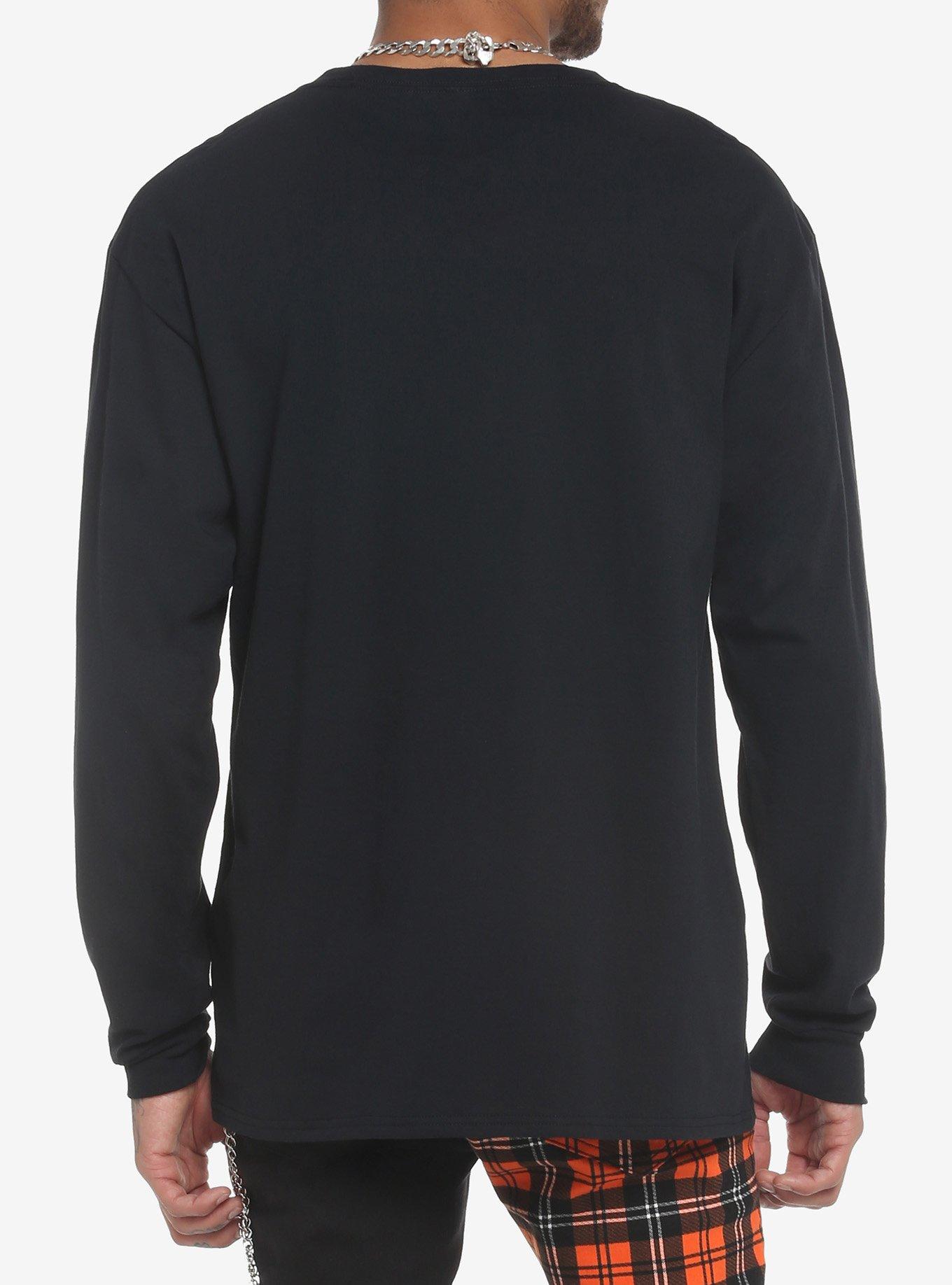 Motionless In White Witch Long-Sleeve T-Shirt, BLACK, alternate