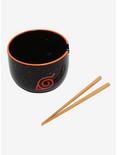 Naruto Shippuden Speckled Ramen Bowl With Chopsticks, , alternate