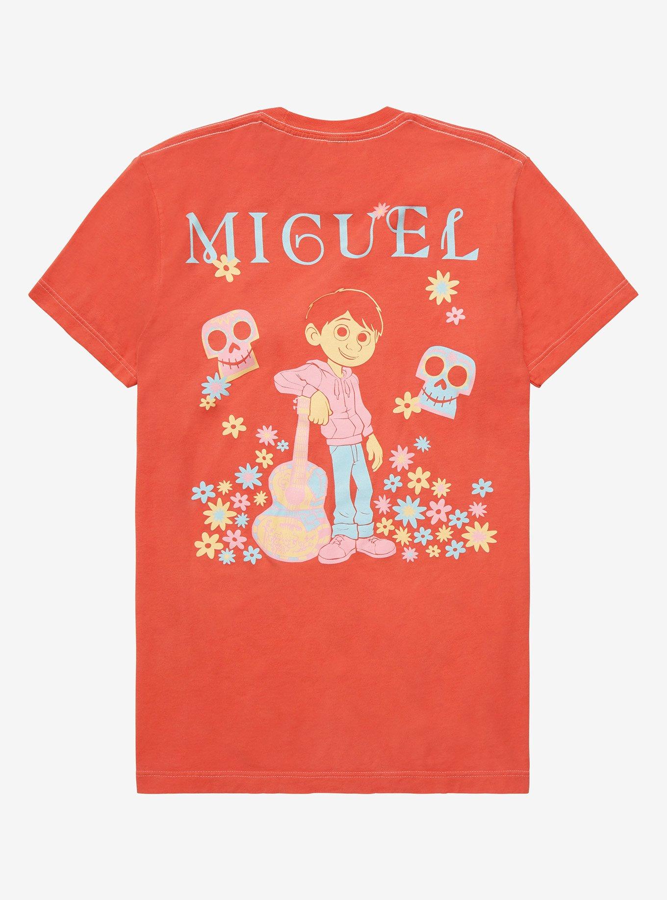 Disney Pixar Coco Miguel Seize Your Moment Tonal Women&rsquo;s T-Shirt - BoxLunch Exclusive, BURNT ORANGE, alternate