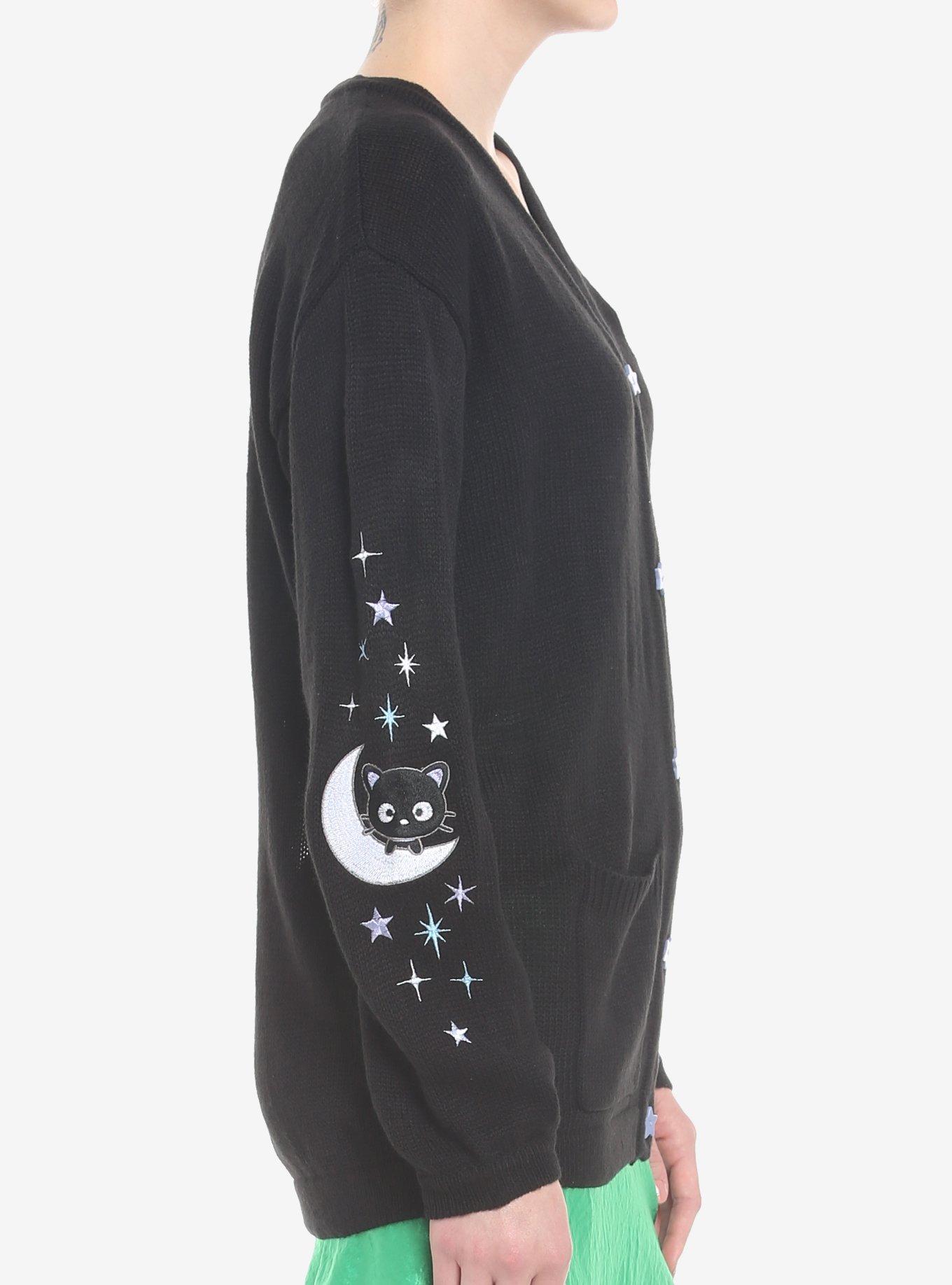 Chococat Embroidered Girls Cardigan, MULTI, alternate