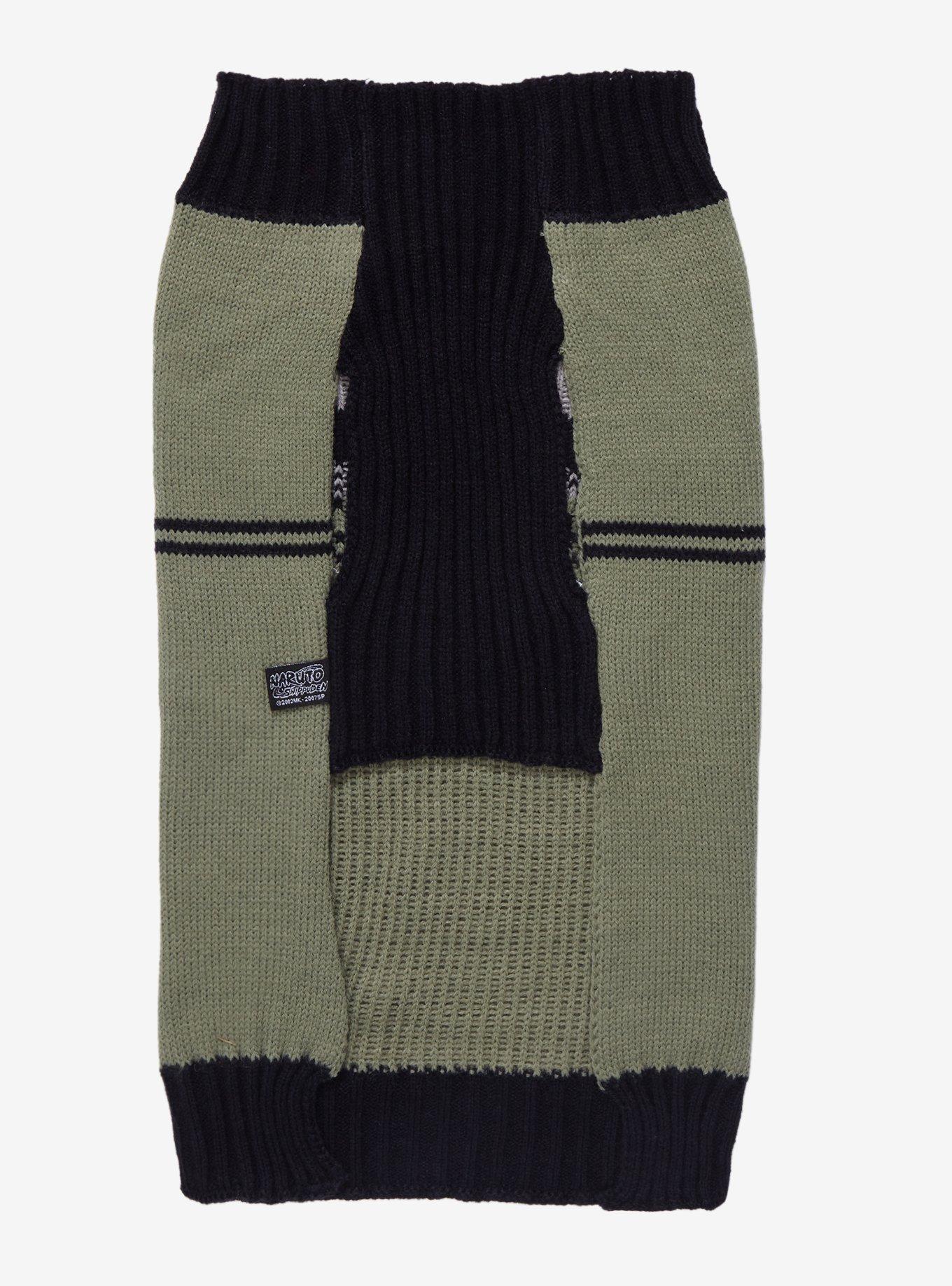Naruto Shippuden Kakashi Pet Sweater - BoxLunch Exclusive , MULTI, alternate
