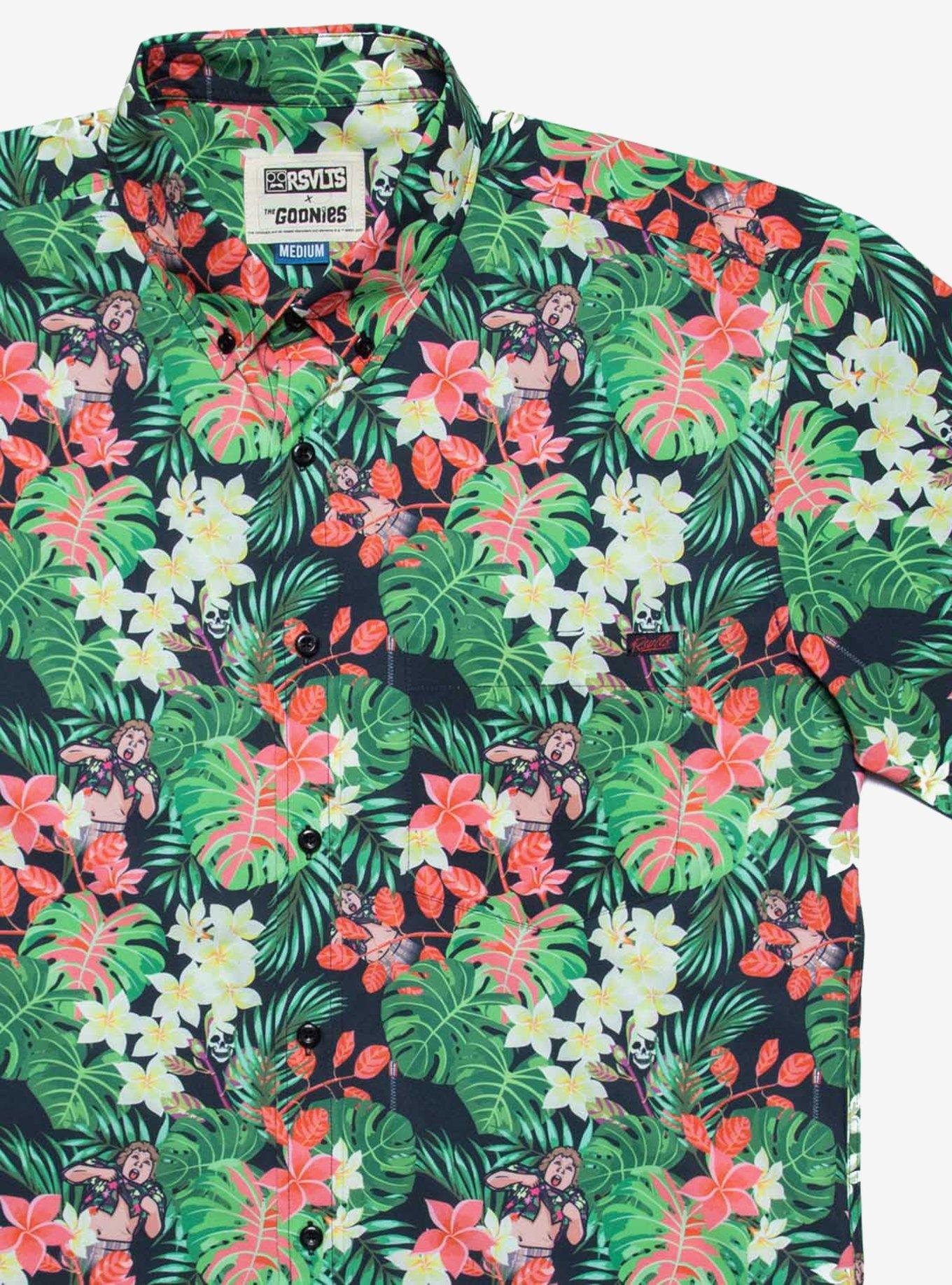 RSVLTS The Goonies "Truffle Shuffle" KUNUFLEX Short Sleeve Shirt, MULTICOLOR, alternate