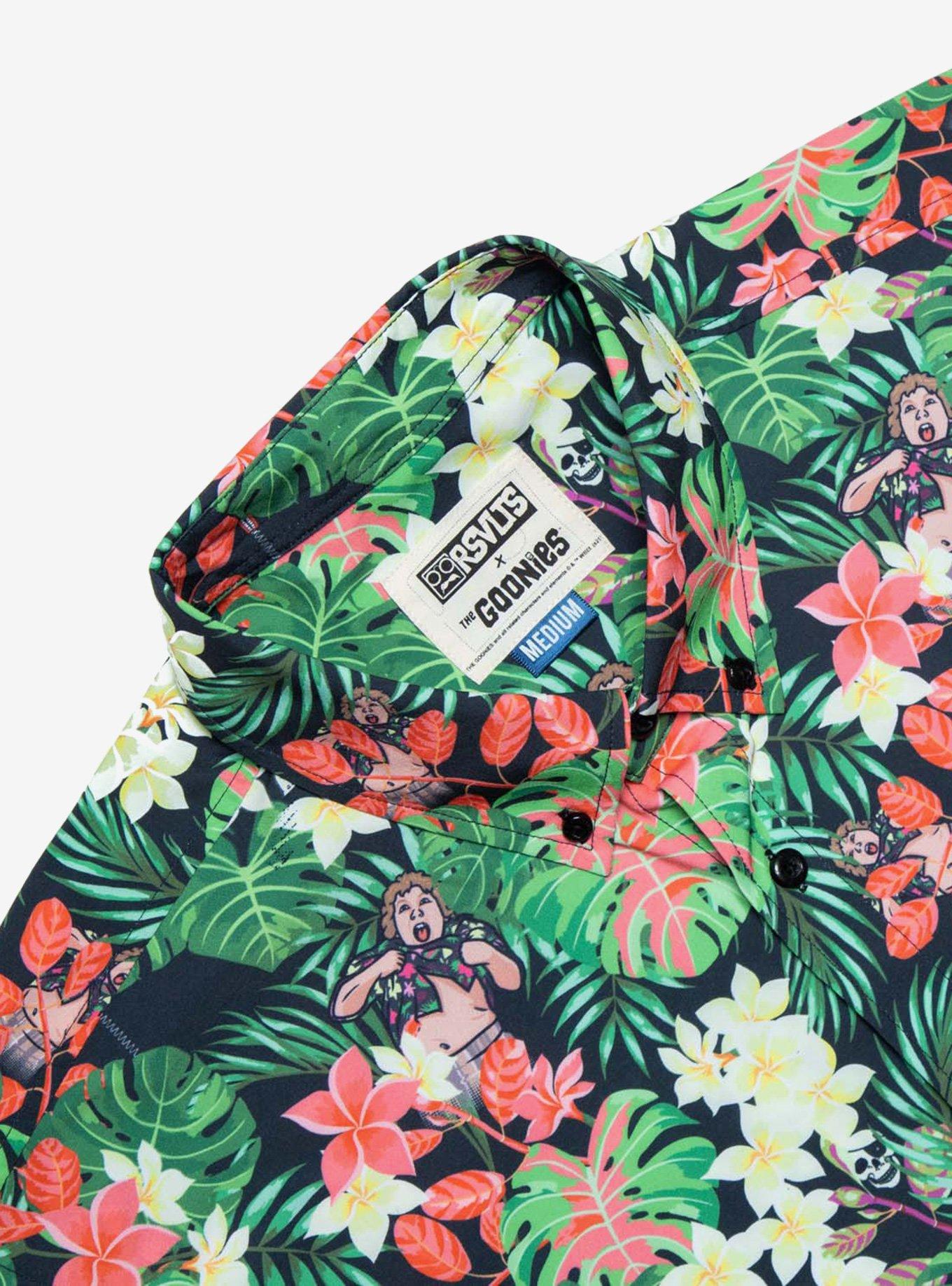 RSVLTS The Goonies "Truffle Shuffle" KUNUFLEX Short Sleeve Shirt, MULTICOLOR, alternate