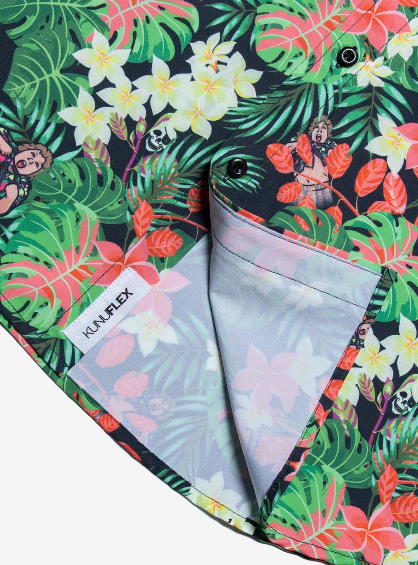 RSVLTS The Goonies "Truffle Shuffle" KUNUFLEX Short Sleeve Shirt, MULTICOLOR, alternate